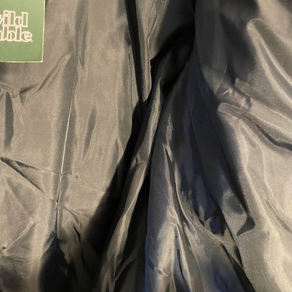 Wild Fable Womens Puff Jacket Black with Multicolor Hearts NEW - Picture 7 of 8